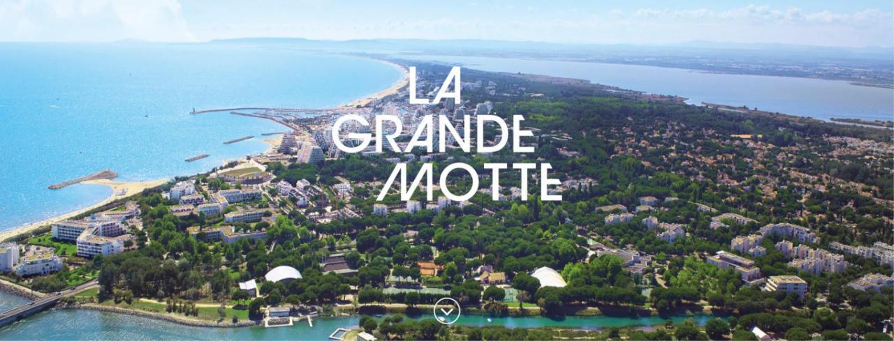 P2 Couchant 2 étoiles La Grande Motte 5 min Plage-Parking privatif Exterior foto